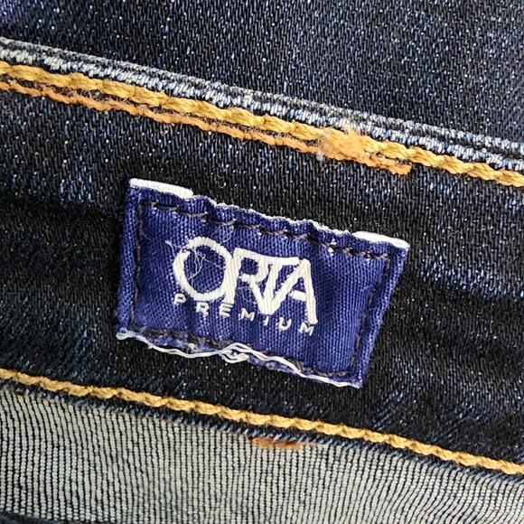 Lucky Brand Women Ankle Sweet Boot Jeans Size 12/31 Mid Rise Twilight Blue Denim - Picture 6 of 15